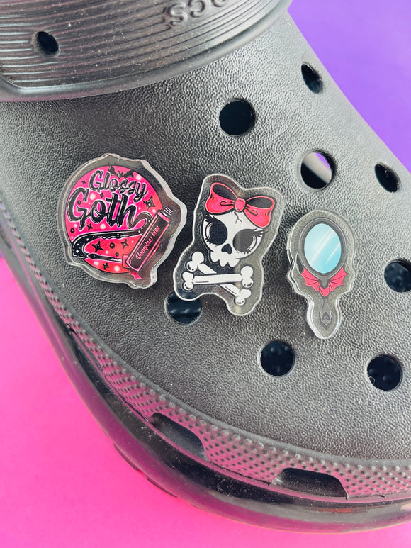 Glamour Gothic Croc Charms