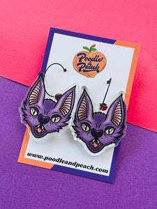 Bat Boy Baby Earrings
