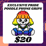 Pride Poodle Pop Socket - LIMIT TWO PER CUSTOMER!