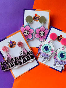Spooky Babes Trio Sale Pack Acrylic Earrings