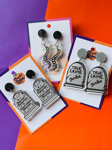 Graveyard Crime Trio Sale Pack Acrylic Earrings